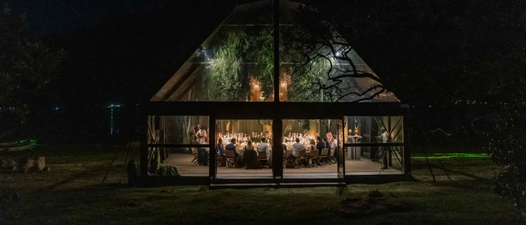 Wedding planner in Cape Town meeting with an engaged couple to discuss their wedding vision